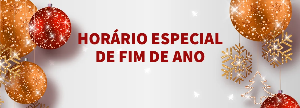 Horário de Atendimento Especial de Fim de Ano em alguns setores