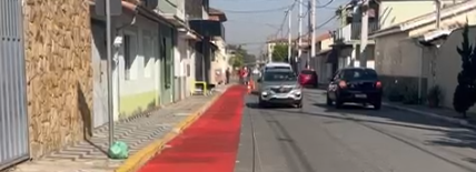 Prefeitura inicia mudança no trânsito no centro e instala ciclofaixa