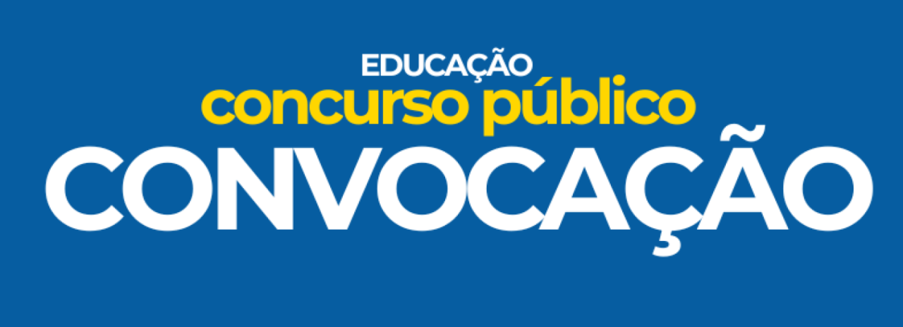 Convocação Concurso Público (Professores)