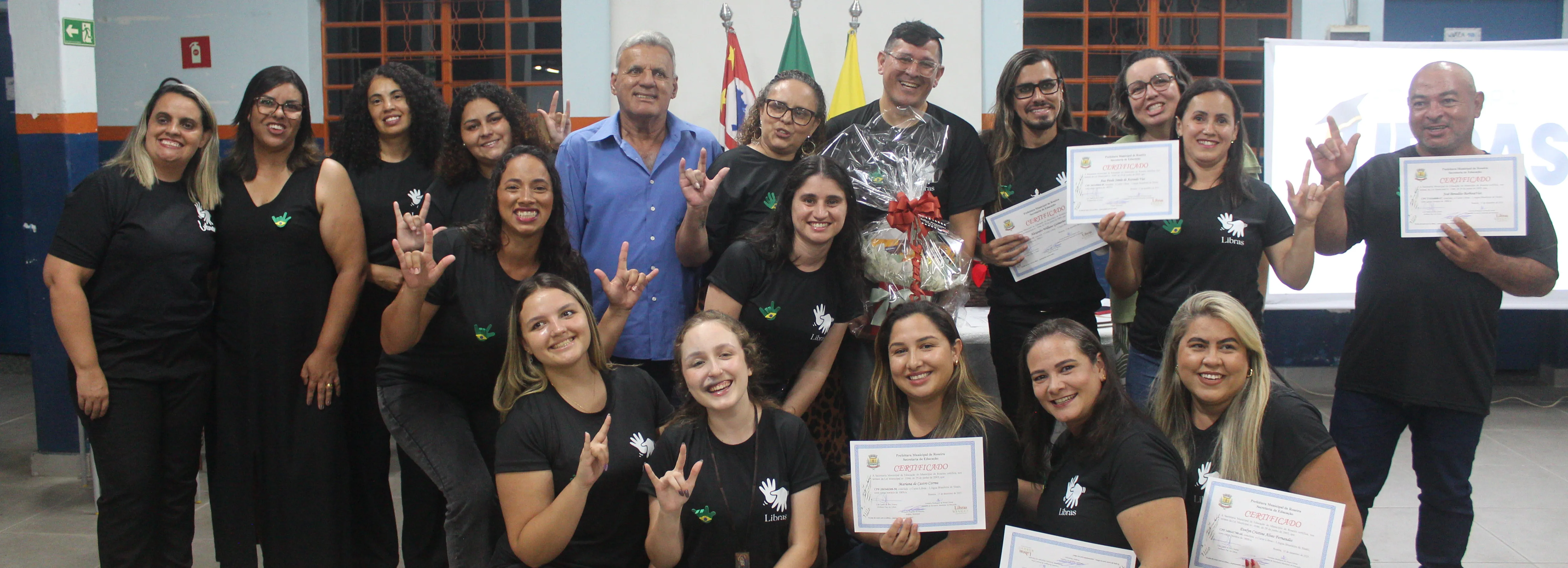 Secretaria de Educação promove formatura da turma de Libras