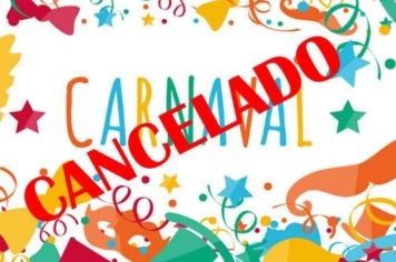 Prefeitura cancela Carnaval 2022