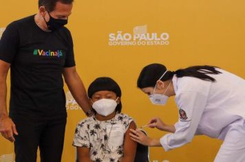 Roseira inicia vacinação contra Covid-19 de crianças de 05 a 11 anos com e sem comorbidades
