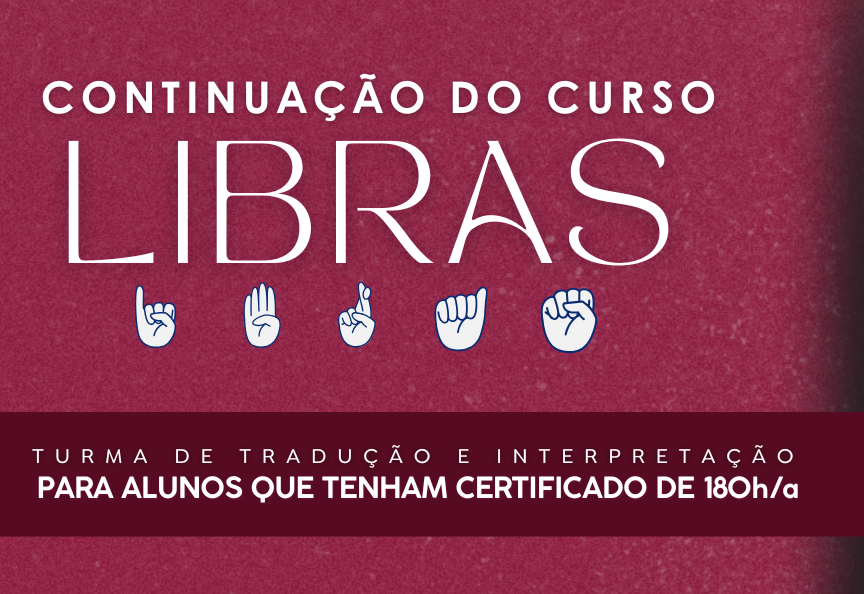 CURSO DE LIBRAS 