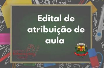 Edital 13/2021 - Atribuição de Classes e Aulas 