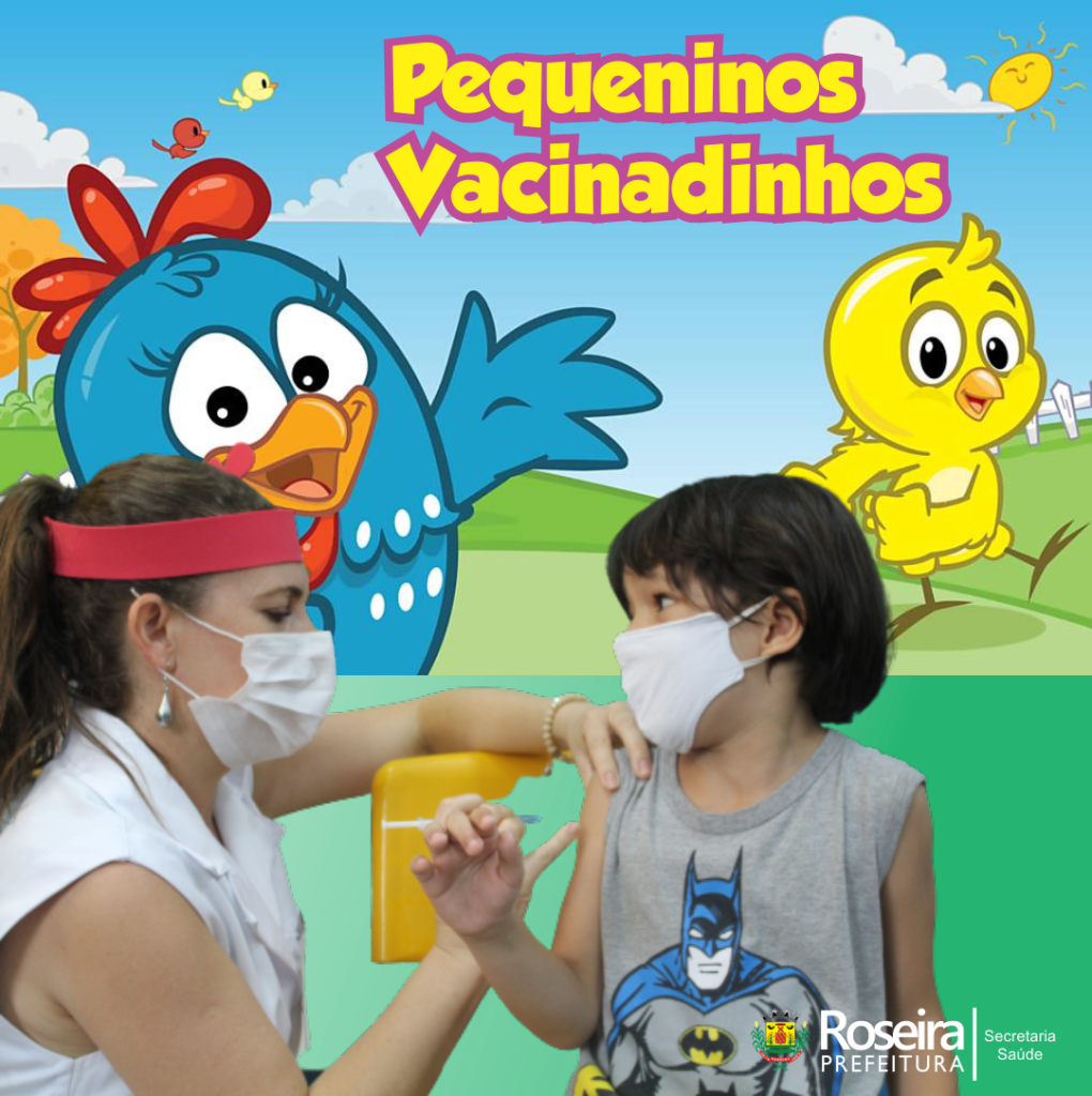 Galinha Pintadinha incentiva vacinação infantil contra a Covid